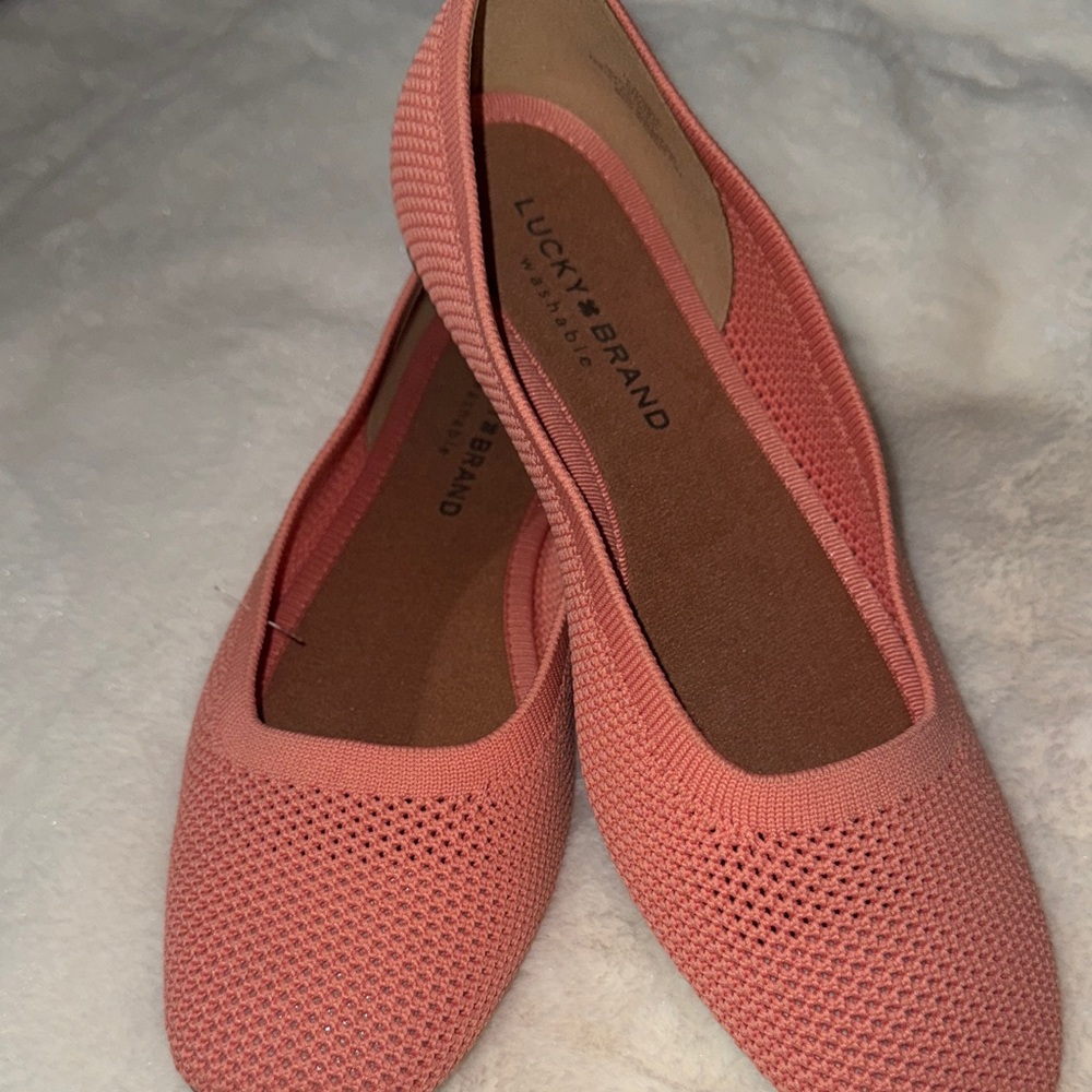 Lucky Brand Women's Pink Loafers
